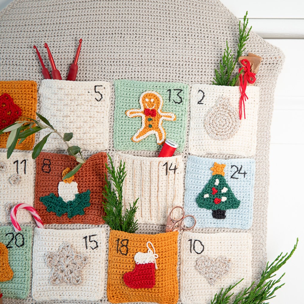 New For 2023 - Cross Stitch Advent Calendar, 24 Days Cross Stitch Pattern Advent  Calendar, Sewing Christmas Calendar