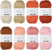 Yarn and Colors Rainbow Roll Crochet Kit 3 Satay-3
