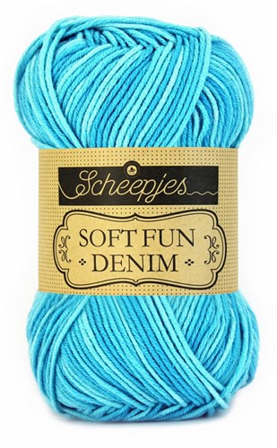 Scheepjes Softfun Denim 500 Blue