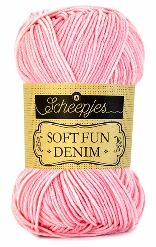 Scheepjes Softfun Denim 504 Pink