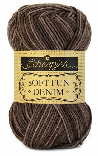 Scheepjes Softfun Denim 510 Brown