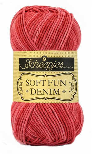 Scheepjes Softfun Denim 514 Red