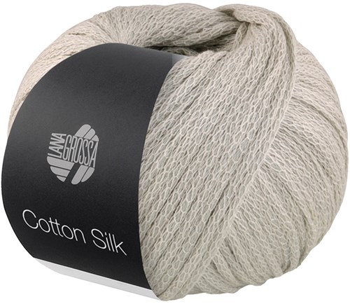 Lana Grossa Cotton Silk 014 Greybeige