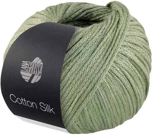 Lana Grossa Cotton Silk 015 Lichtgreen