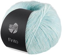 Lana Grossa Finito 003 Pale turquoise/crme