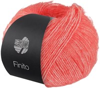 Lana Grossa Finito 010 Salmon red/crme