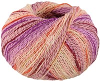 Lana Grossa Torto 006 Light Yellow/Purple/Wine Red/Orange/Pink/Yellow/Salmon