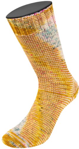 Lana Grossa Meilenweit 100 Spray 5102 Ochre/Yellow/Raw White/Light/Dark Grey/Pink-2