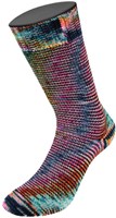 Lana Grossa Meilenweit 100 Spray 5104 Midnight Blue/Pink/Yellow/Light Blue/Turquoise/Orange-2