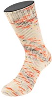 Lana Grossa Meilenweit 100 Spray 5105 Cream/Orange/Yellow/Pink/Anthracite/Turquoise-2