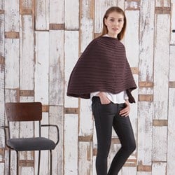 Knitting Pattern Bravo Poncho