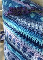 Crochet Pattern Catania Summerstripes Cushion