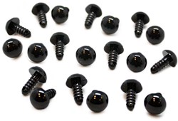 Safety Eyes Black 10 pairs