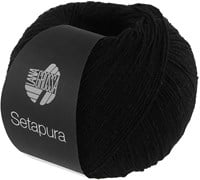 Lana Grossa Setapura 016 Black