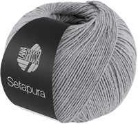 Lana Grossa Setapura 020 Ice Grey