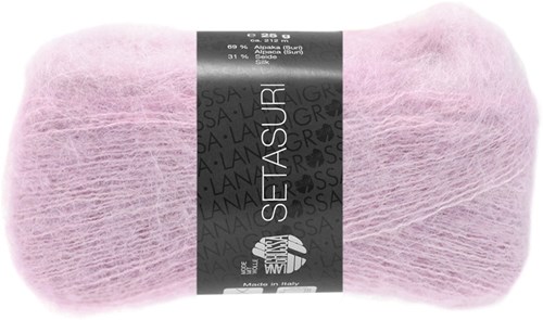 Lana Grossa Setasuri 047 Geranium pink