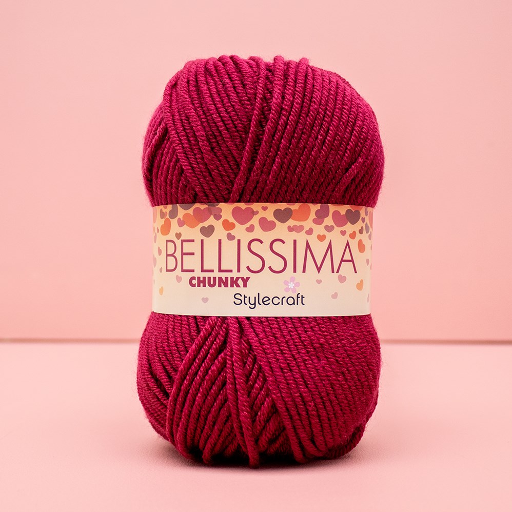 Stylecraft Bellissima Chunky 3932 Rio Red