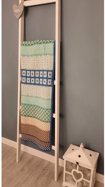 Crochet Pattern 2 Cosy Blanket Yarnplaza
