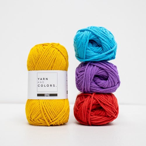 Yarn and Colors Epic Complete Colour Pack-3
