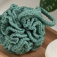 Yarn and Colors Shower Pouf Crochet Kit 088 Forest-2
