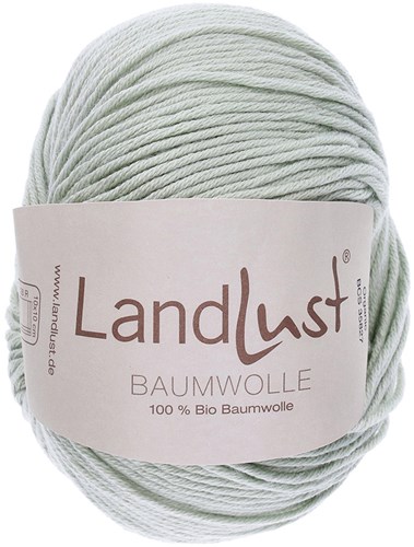 Lana Grossa Landlust Baumwolle Gots 010 Linden green-2