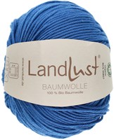 Lana Grossa Landlust Baumwolle Gots 012 Blue-2