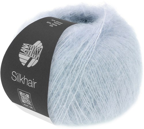 Lana Grossa Silkhair 189 Purple Gray