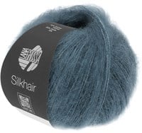 Lana Grossa Silkhair 202 Smoke Blue