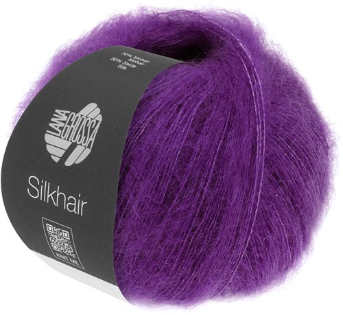 Lana Grossa Silkhair 206 Eggplant