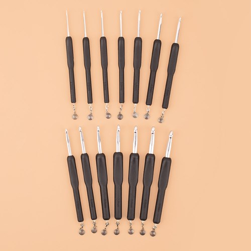Yarn and Colors crochet hooks promotion set 2 - 10 mm SILVER-2