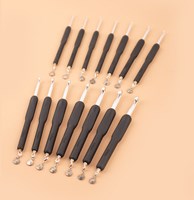 Yarn and Colors crochet hooks promotion set 2 - 10 mm SILVER