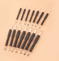 Yarn and Colors crochet hooks promotion set 2 - 10 mm SILVER