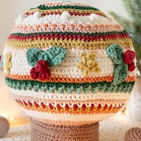 Yarnplaza Snow Globe Crochet Kit-2