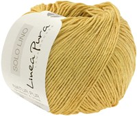 Lana Grossa Solo Lino 073 Rapeseed Yellow