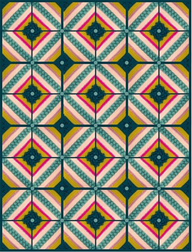 Special Square Blanket Crochet Kit 3