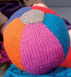 Knitting Pattern Toy Ball