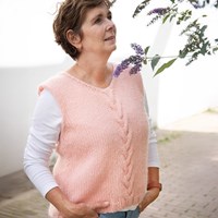 Sweater Vest Knitting Kit Elegant-3