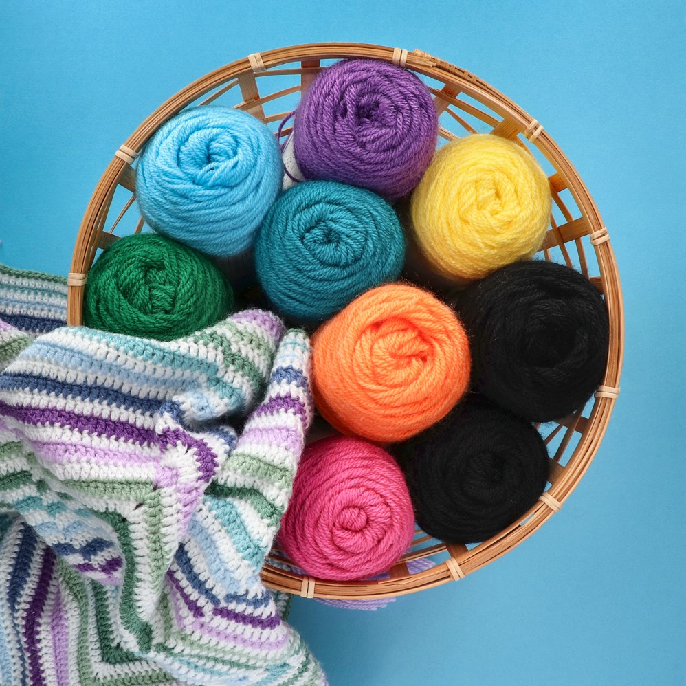 Colourful woolen blanket store