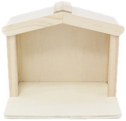 Wooden Nativity Stable