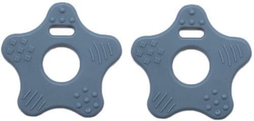 Go Handmade Teether Ring Star 79 Petrol