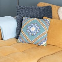 Haakpatroon Flowerful kussen