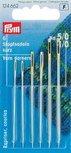 Prym Cotton Darners No. 5/0-1/0