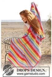 Crochet pattern Stripe blanket