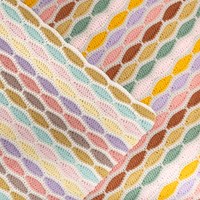 Yarn and Colors Stripy Waves Blanket Haakpakket 026 Satay