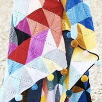 Tessellation Blanket Crochet Kit 1 Spring Colours Colourway-3