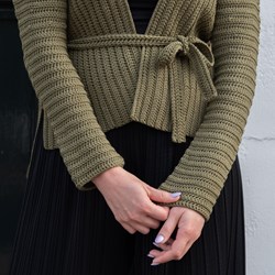 Crochet Pattern Yarn and Colors Summer Hill Cardigan