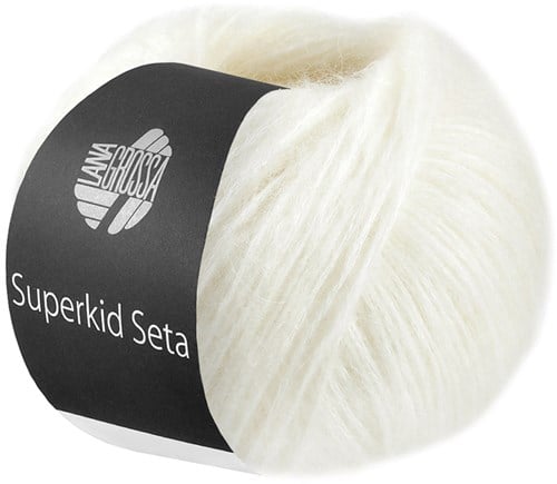 Lana Grossa Superkid Seta 001 White