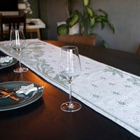 Cheer Christmas Table Runner White Crochet kit Small - Digital pattern included-3