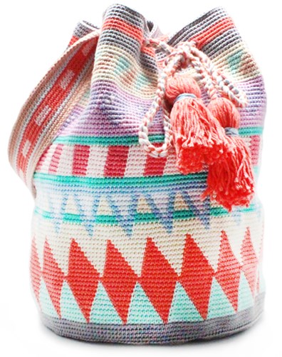 Tapestry Bag Crochet Kit 3 Pastel