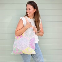 Flowery Fair Bag Yarn Kit Elegance Rectangle